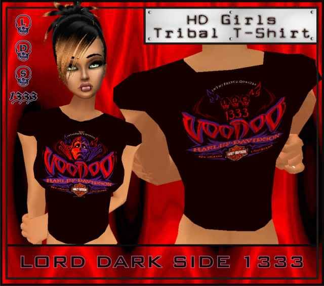 HD Girls Tribal T Voodoo