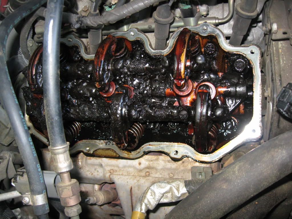 2002 Nissan frontier oil leak