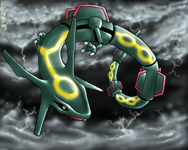 pokemon plamo rayquaza