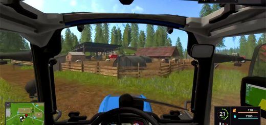 You can go first person and pretend it's Call of Tractors. Or, er, something.