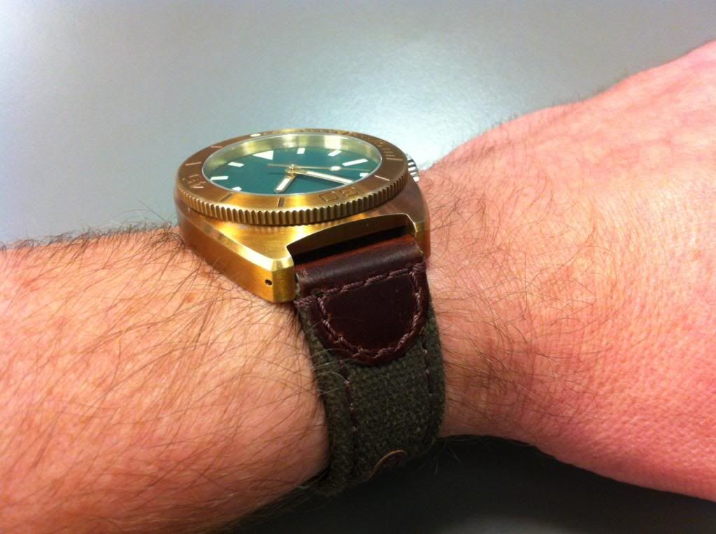 Brass Patina V bronze Patina ? show and tell