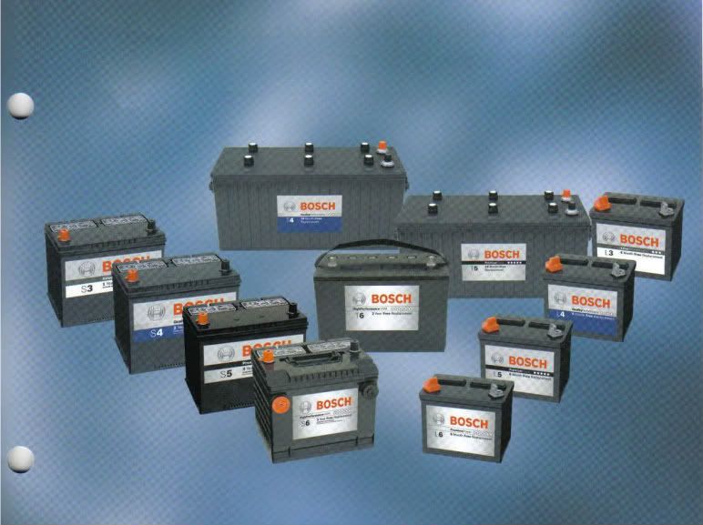 Bosch Battery Front Page