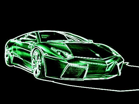 lamborghini reventon drawing