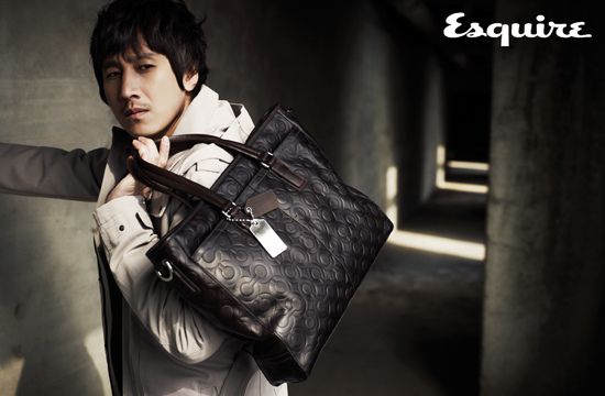 Lee Seon-kyun for Esquire, back on the big screen in May