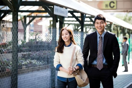 Jung Woo-sung and Han Ji-min in Padam Padam