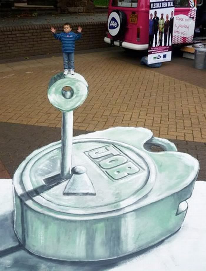 Funny 3d Street Art Pictures 15