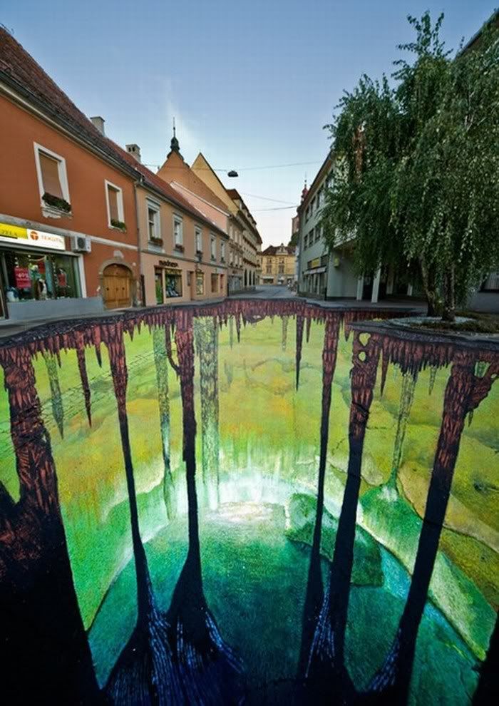Funny 3d Street Art Pictures