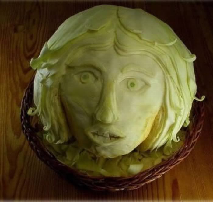 Vegetable Carvings  funny Pictures 4