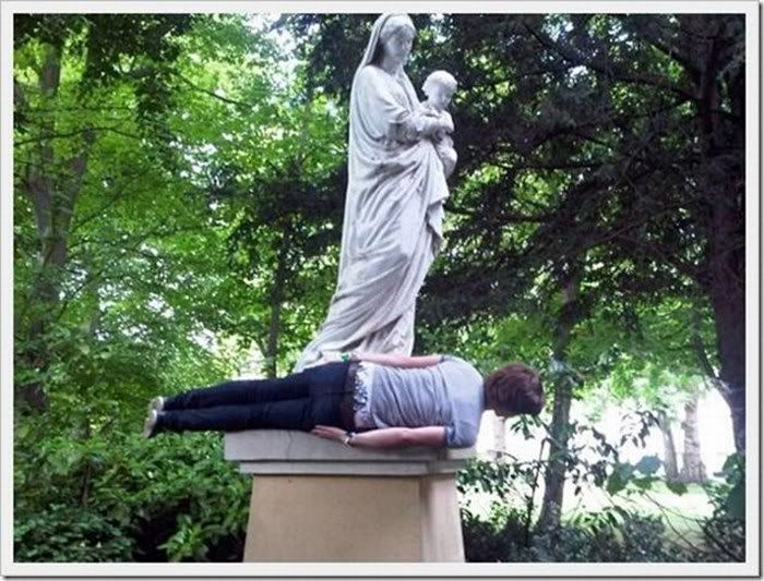Funny planking Pictures 24