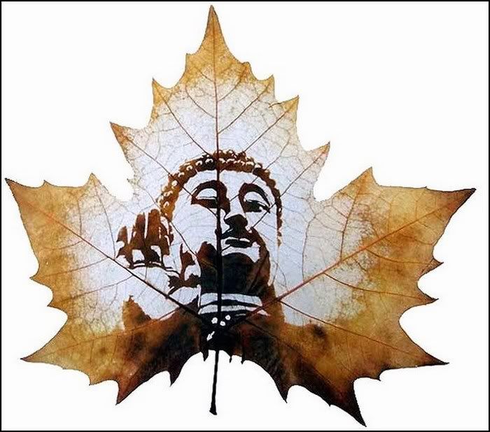 awesome leaf carving funny pictures8