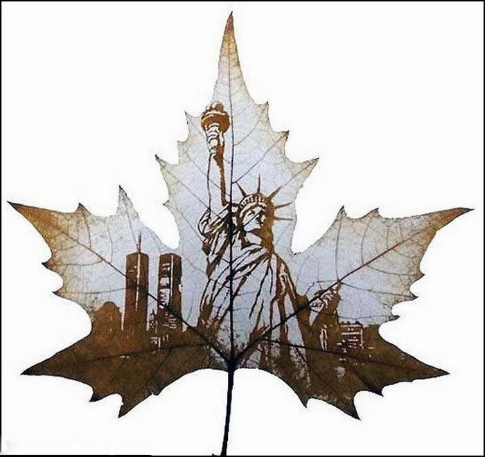 awesome leaf carving funny pictures10