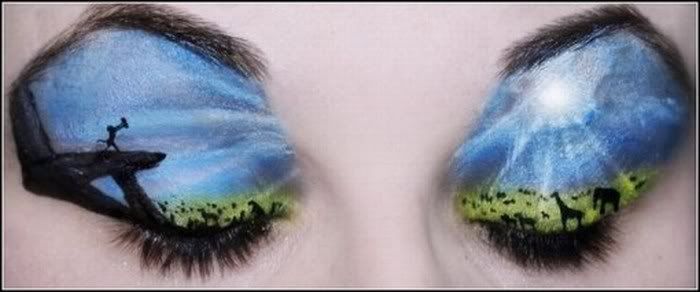 funny and creative eye makeup pictures7