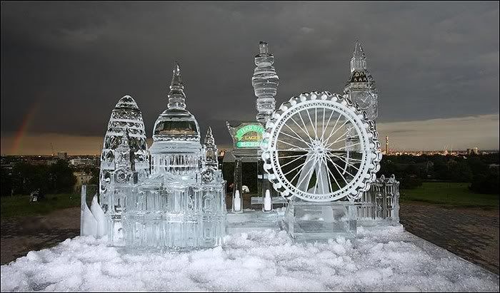 funny ice sculptures