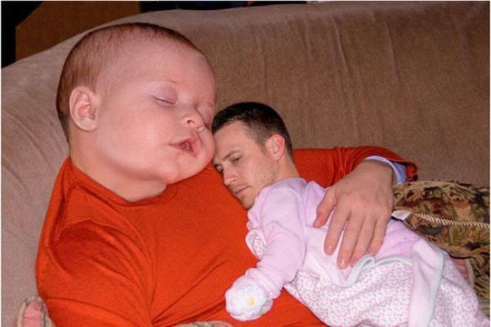 funny dad and son pic