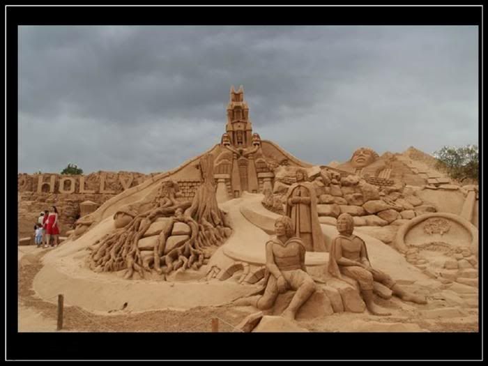 funny sand art 31