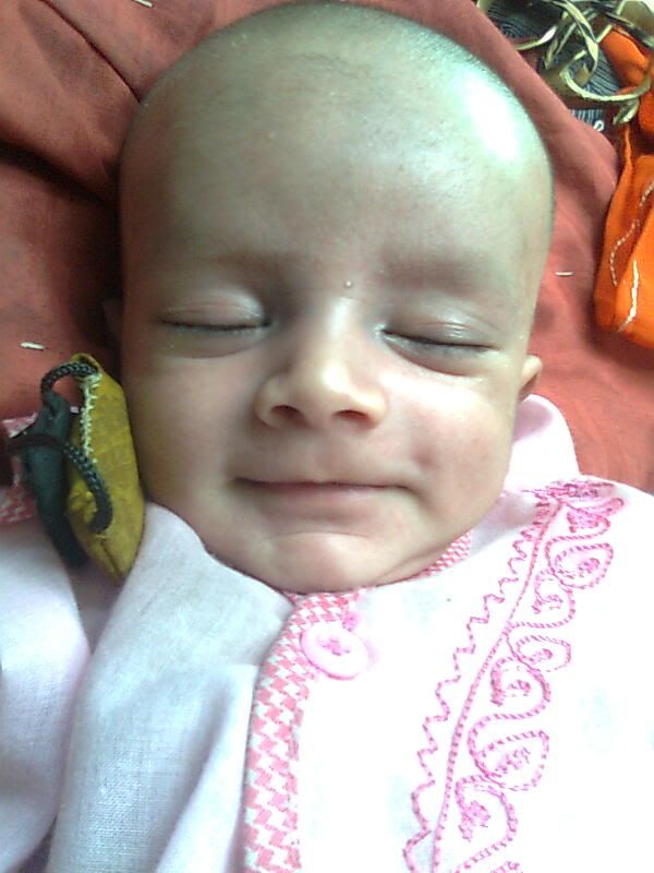 cute little  smiling baby