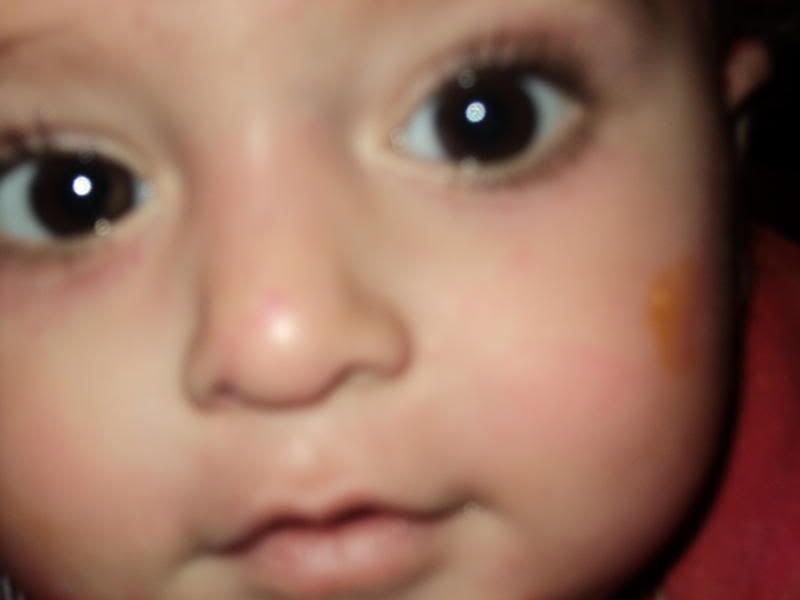Cute Closeup of Baby