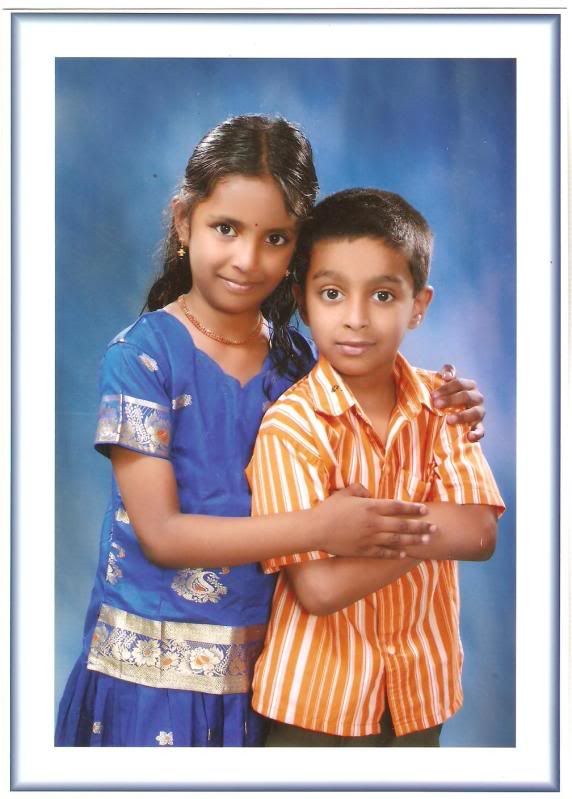 Cute Brother and Sister