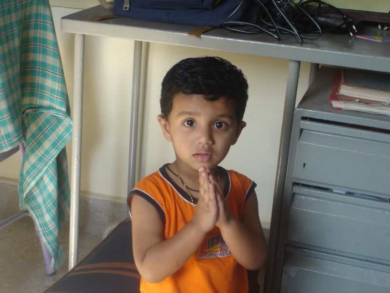 So Cute Boy Praying