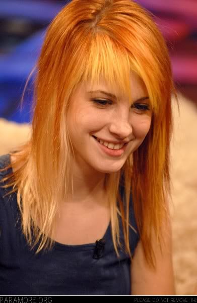 red hair japan. hayley williams red hair.