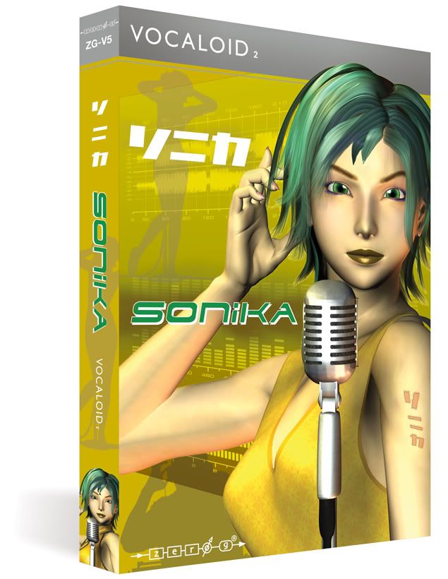 Sonika - The Latest Vocaloid2 Software By Zero-G Limited