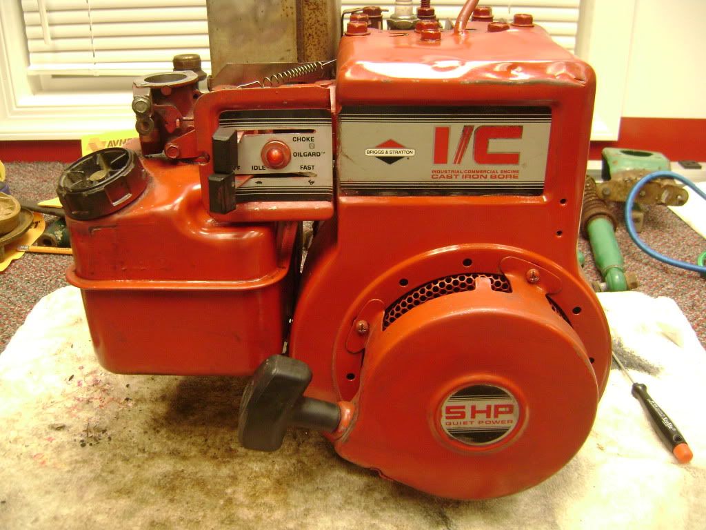 Scored a Briggs 5hp I/C flathead
