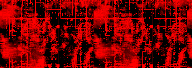 Red Geometric Background