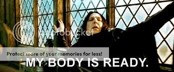 kukuburra:  Snape is like :  MY reactions: