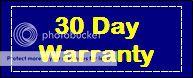 30 Day Warranty